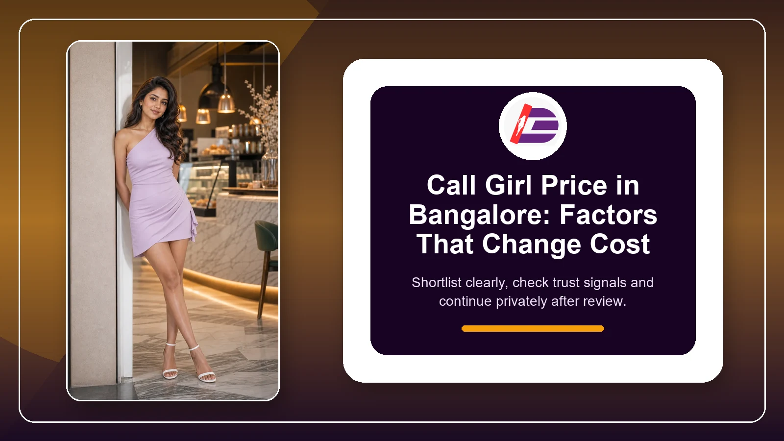 Featured price guide image for call girl price factors in Bangalore