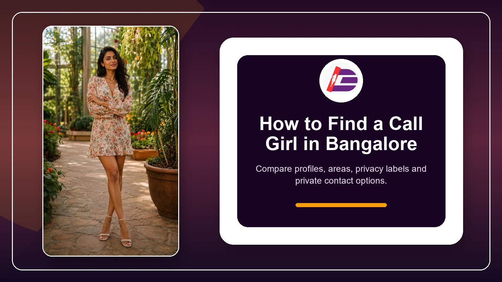 Full-body featured image for How to Find a Call Girl in Bangalore guide